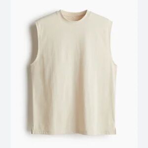 H&M loose tank top no sleeves size US S